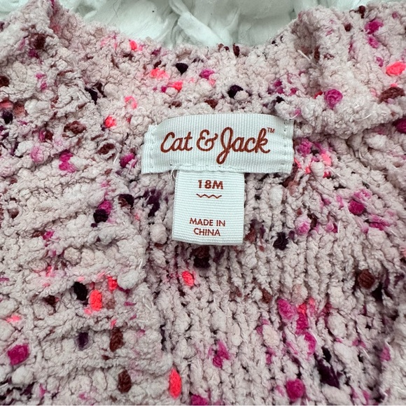 CAT & JACK | Popcorn Cardigan Sweater (18 Mo) - Picture 2 of 4